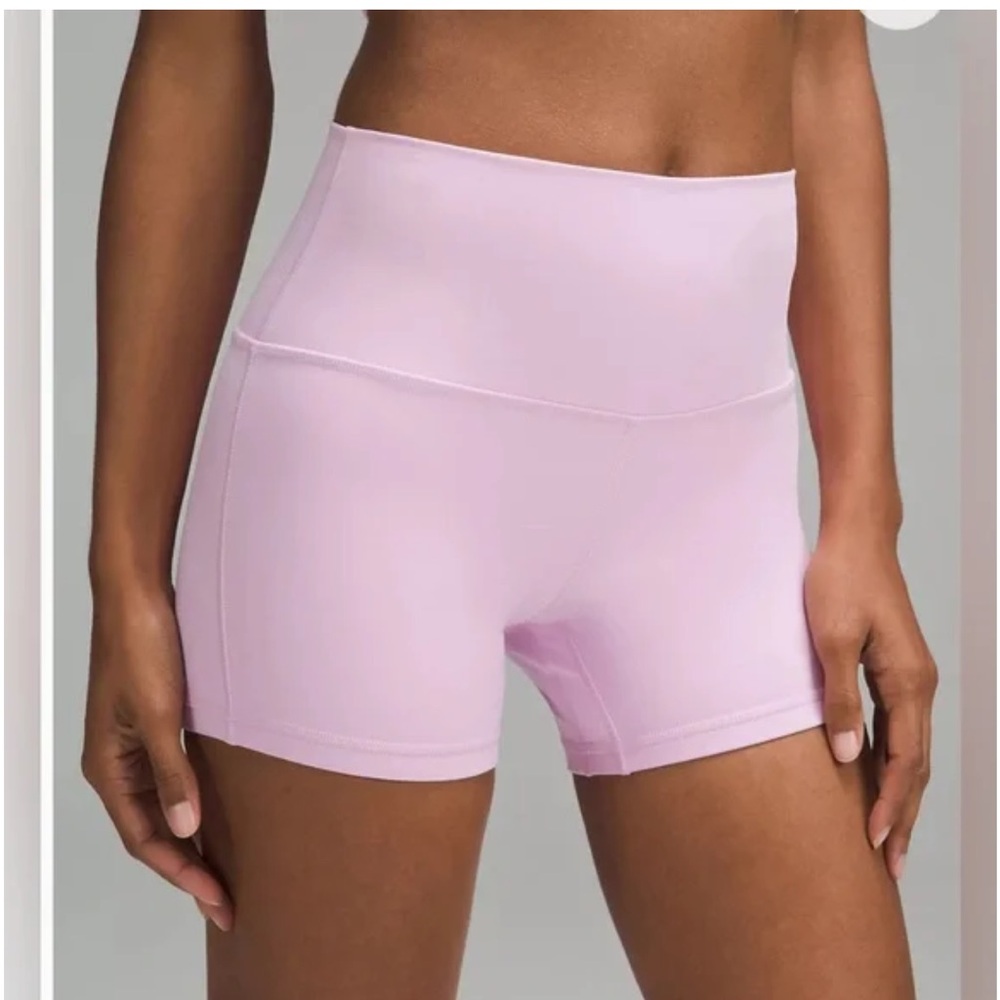 Lululemon align high rise short 4” vita pink